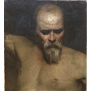 French School, 19th Century, Academy Of Man (hst)