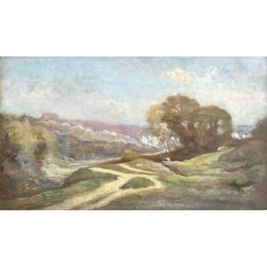 François Bournichon (1816-1896) Landscape Late 19th Century