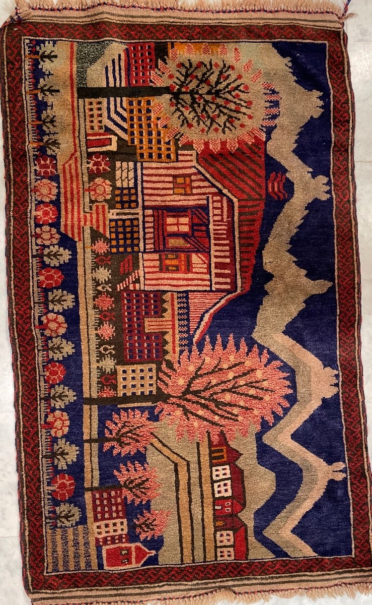 Carpet From Baloutchistan  Afghan 
