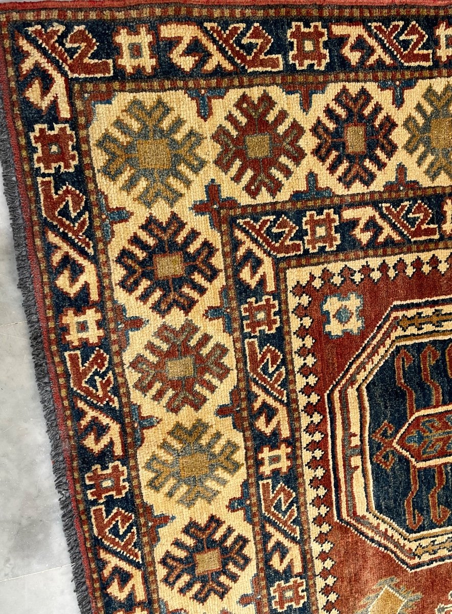 Tapis D’origine Kazac Asie Centrale 267 X 199-photo-1