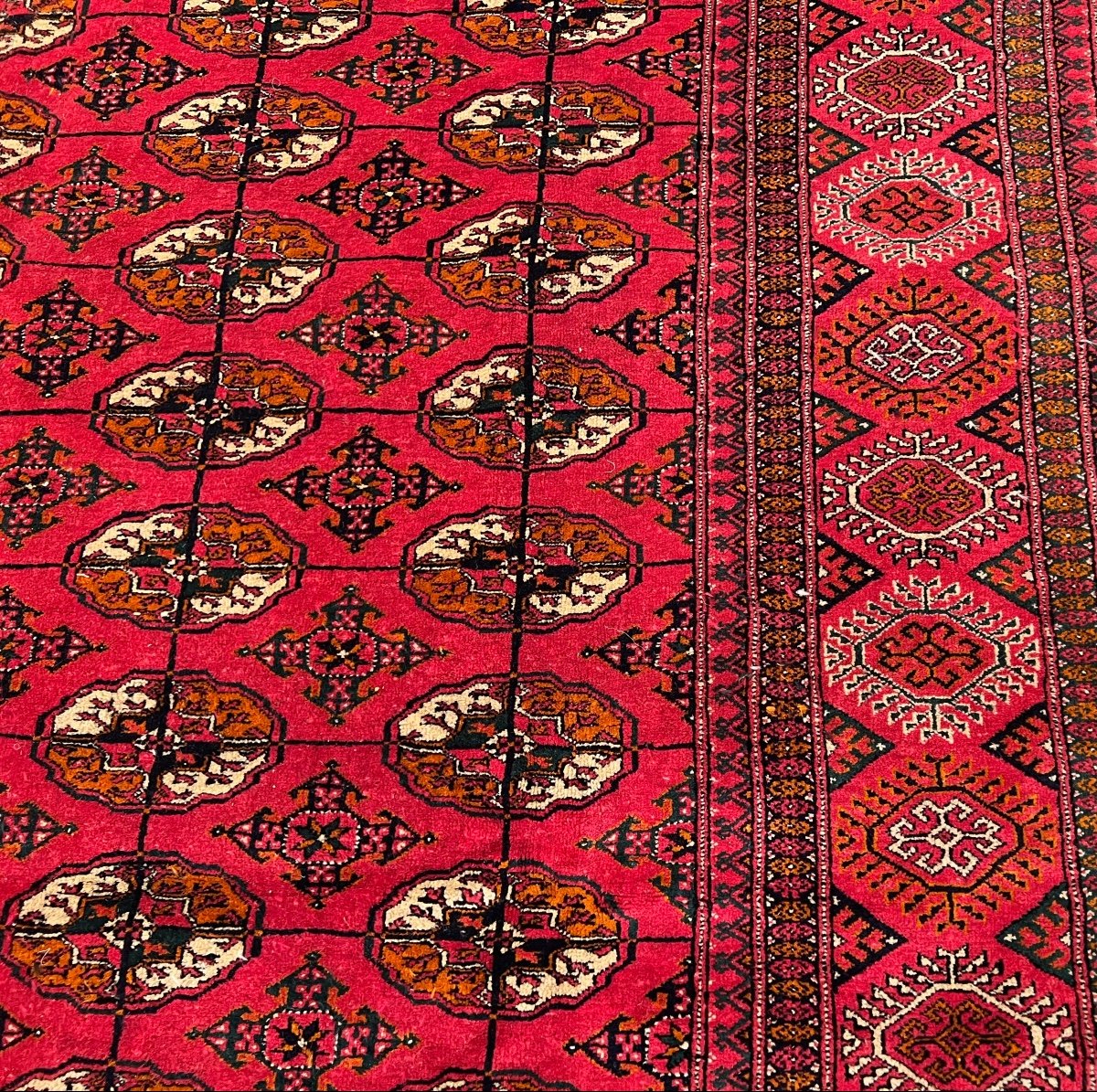 Tapis Boukhara  Ouzbékistan 299 X 201-photo-4