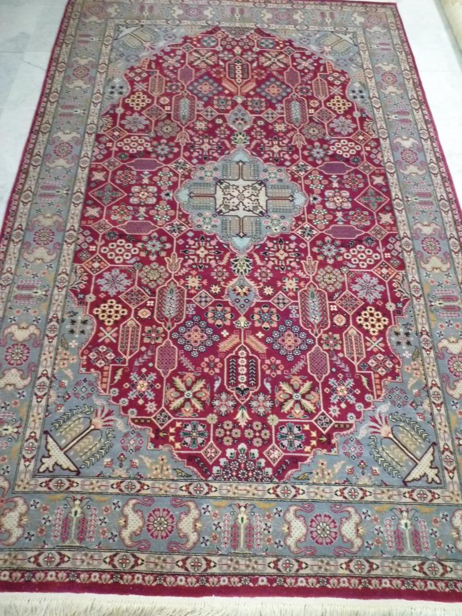 Rug Tabriz Iran Wool And Silk 220 X 142-photo-2