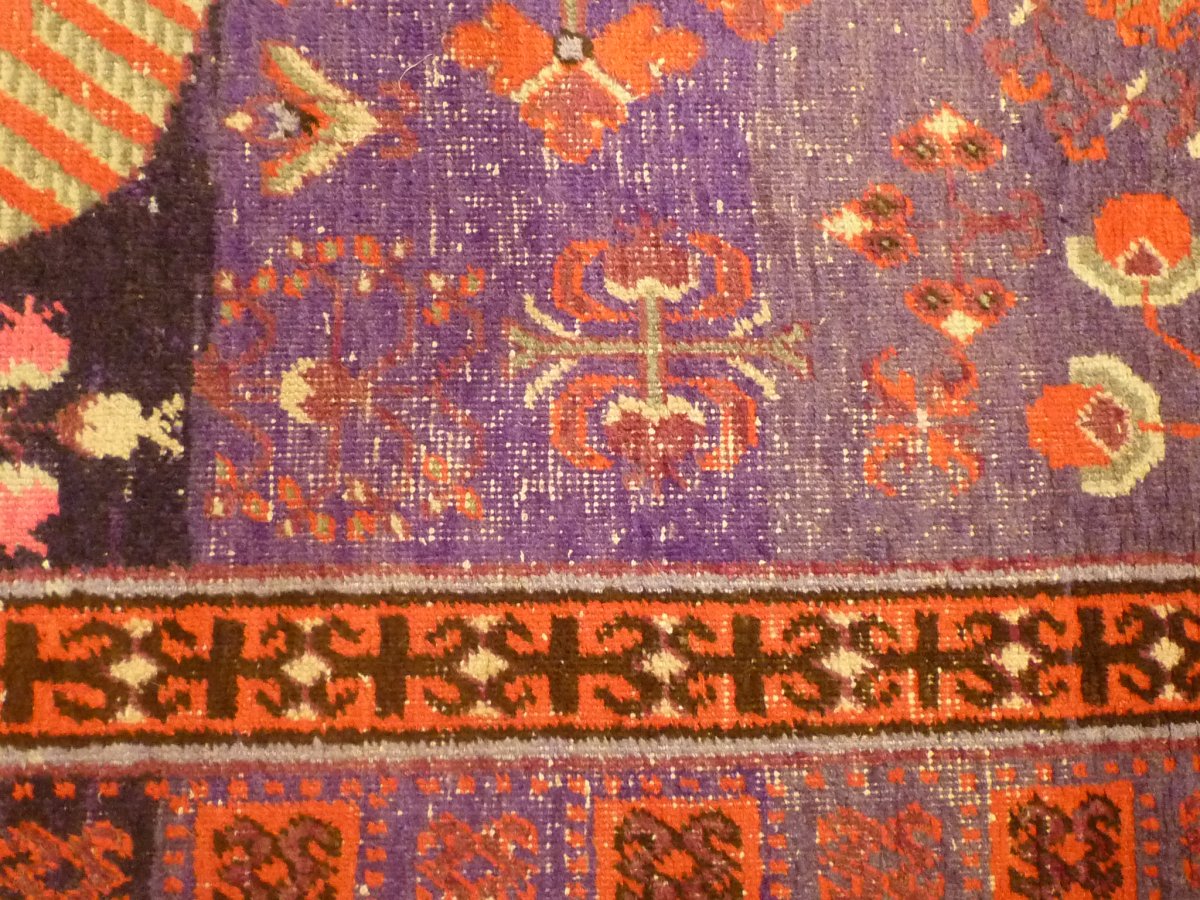 Tapis Du Khotan Début XX ème-photo-4