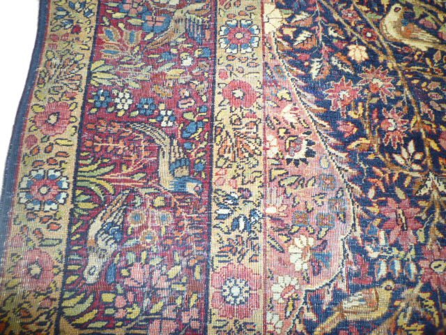 Tapis Kirman Vers 1900-photo-1