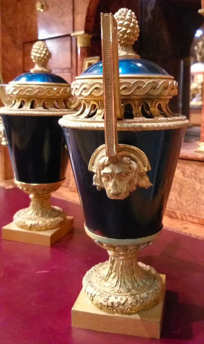 Pair Of Perfume Burners