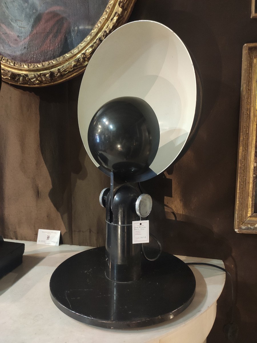 Black Cuffia Indoor Lamp