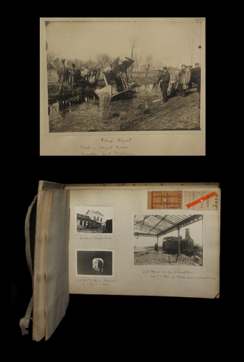 [photographie Guerre 1914 Poilus Ww1] Album de 345 Photos.-photo-1
