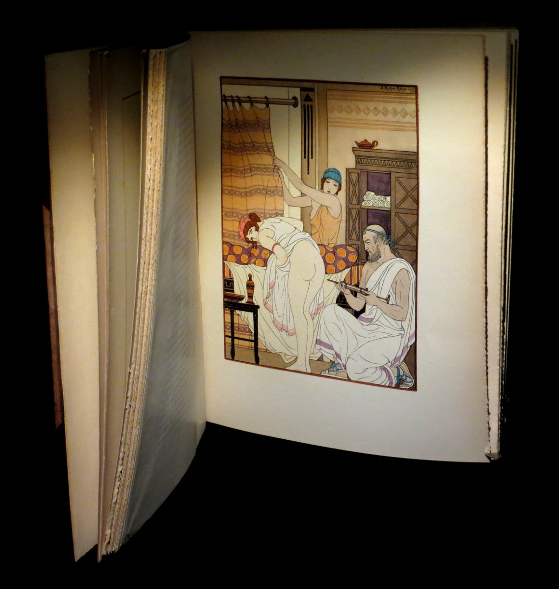 [MEDECINE Reliures ART-DECO] HIPPOCRATE / KUHN-REGNIER (ill.) - Oeuvres. Complet.-photo-3