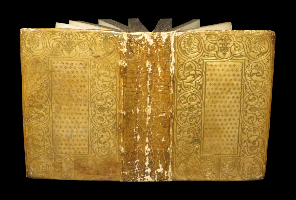 [Reliure] La Sainte Bible. Impression de 1567 par François ESTIENNE.-photo-4