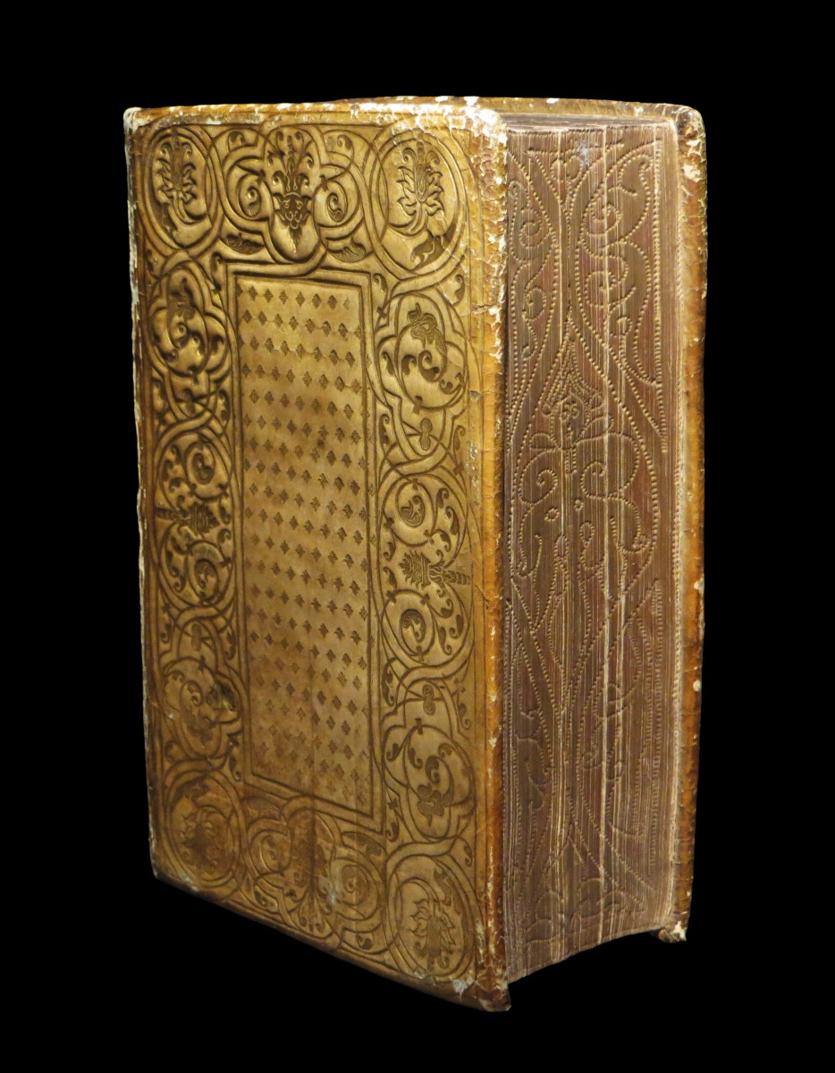 [Reliure] La Sainte Bible. Impression de 1567 par François ESTIENNE.