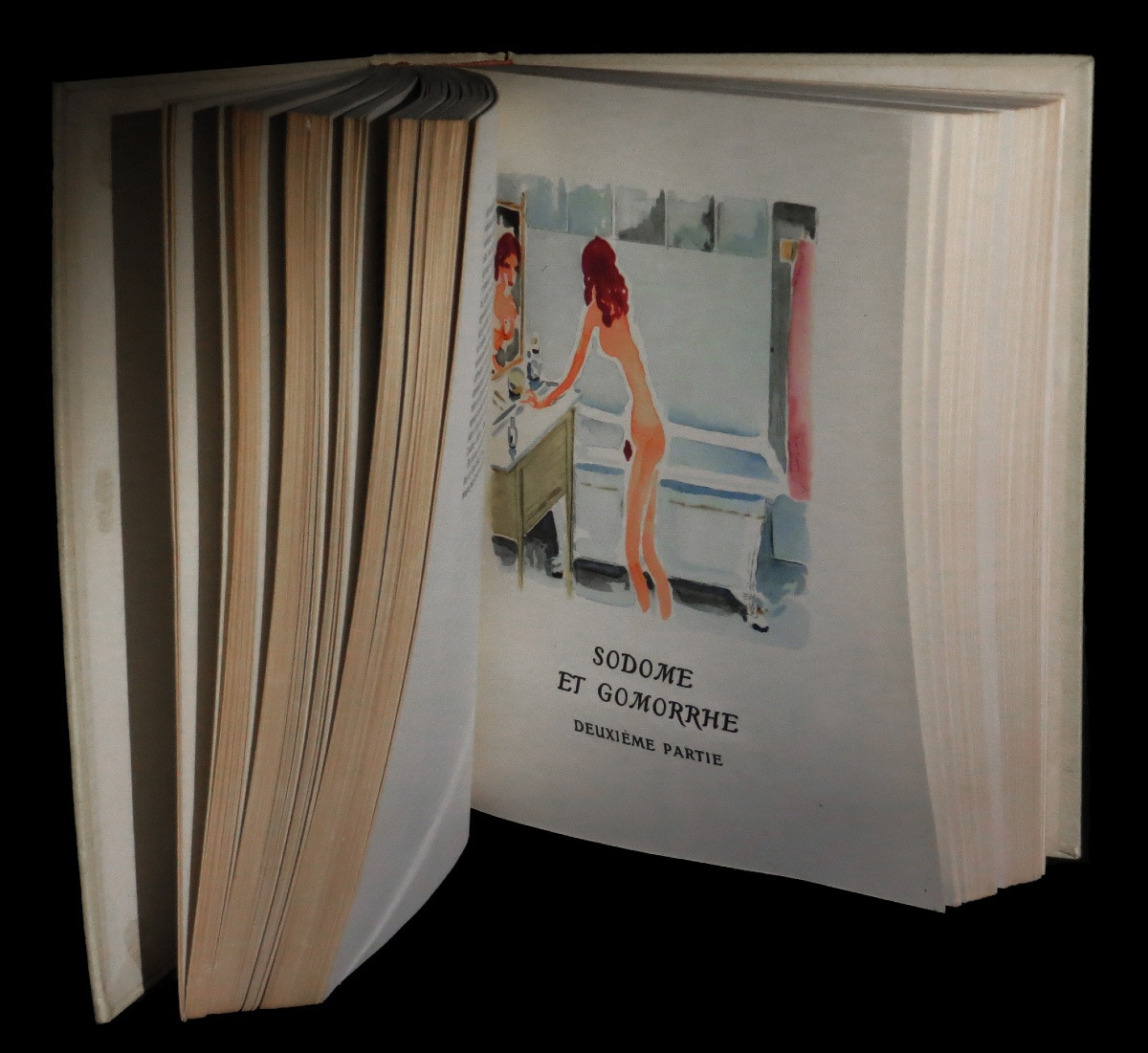 Cartonnage BONET PRASSINOS] PROUST / Van DONGEN (ill.) - A la Recherche du temps perdu. Complet-photo-2