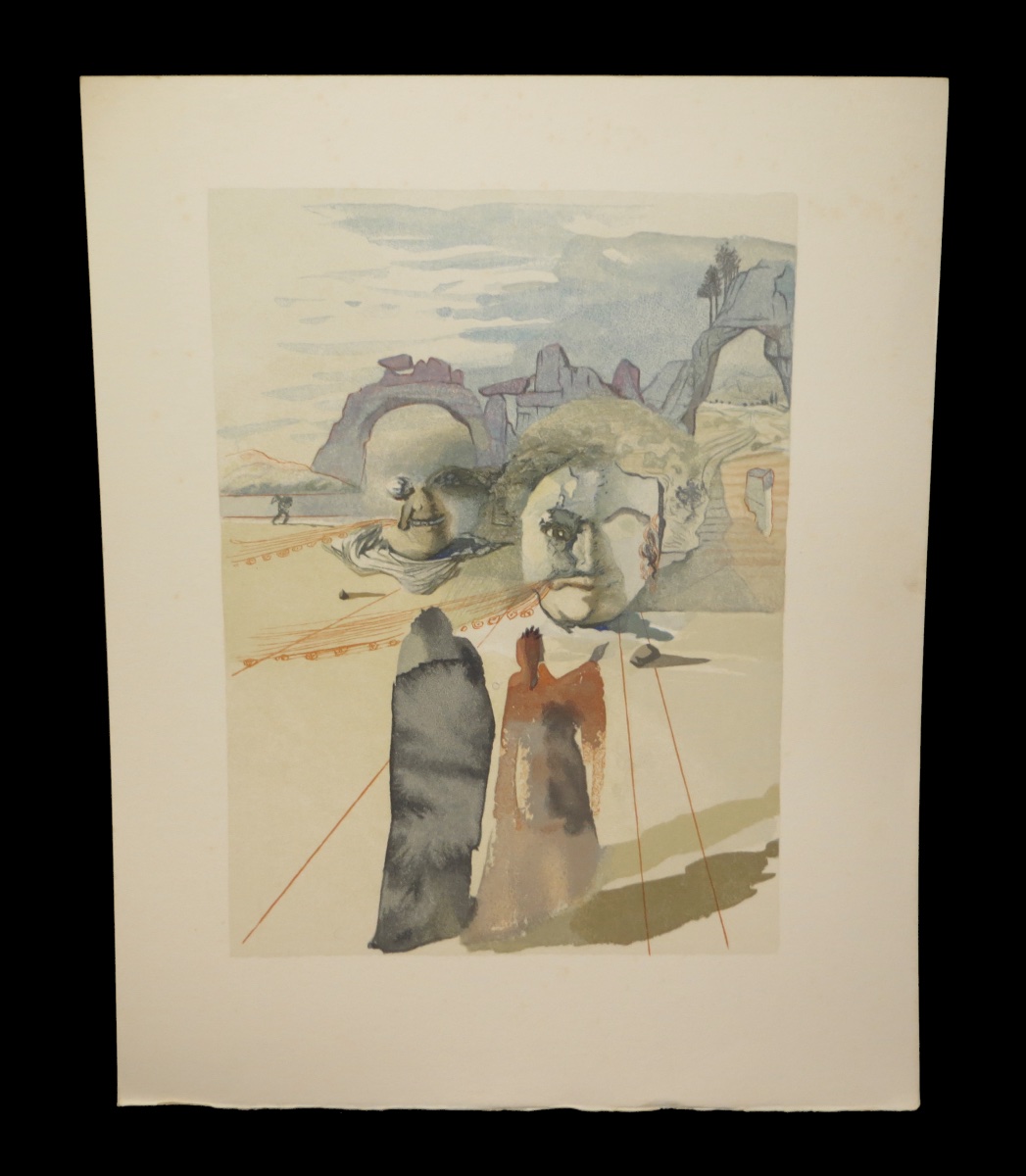 [surrealism] Dante / Dali (salvador, Ill.) - The Divine Comedy. Complete. 100 Plates.-photo-1