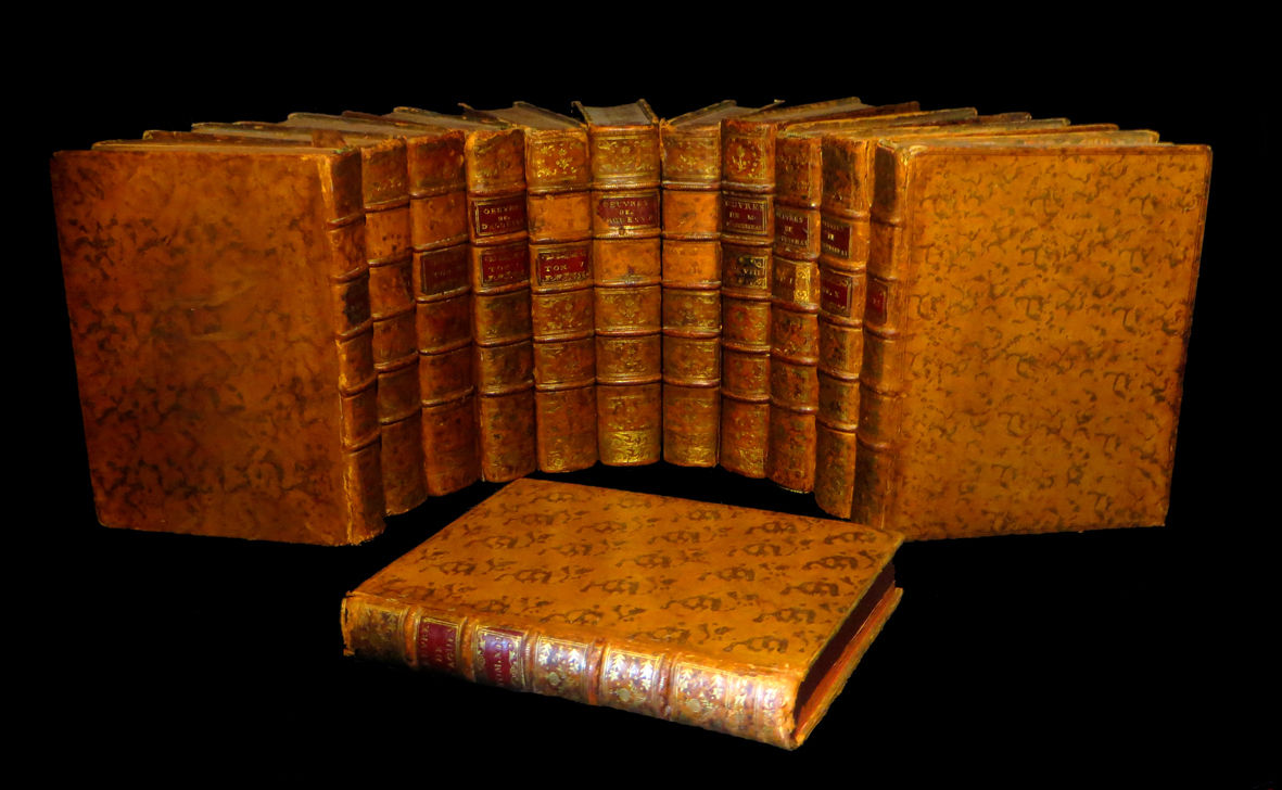 [law - Civil Code] Of Aguesseau [daguesseau] - Works. 10 Vol. In-4. 1759.