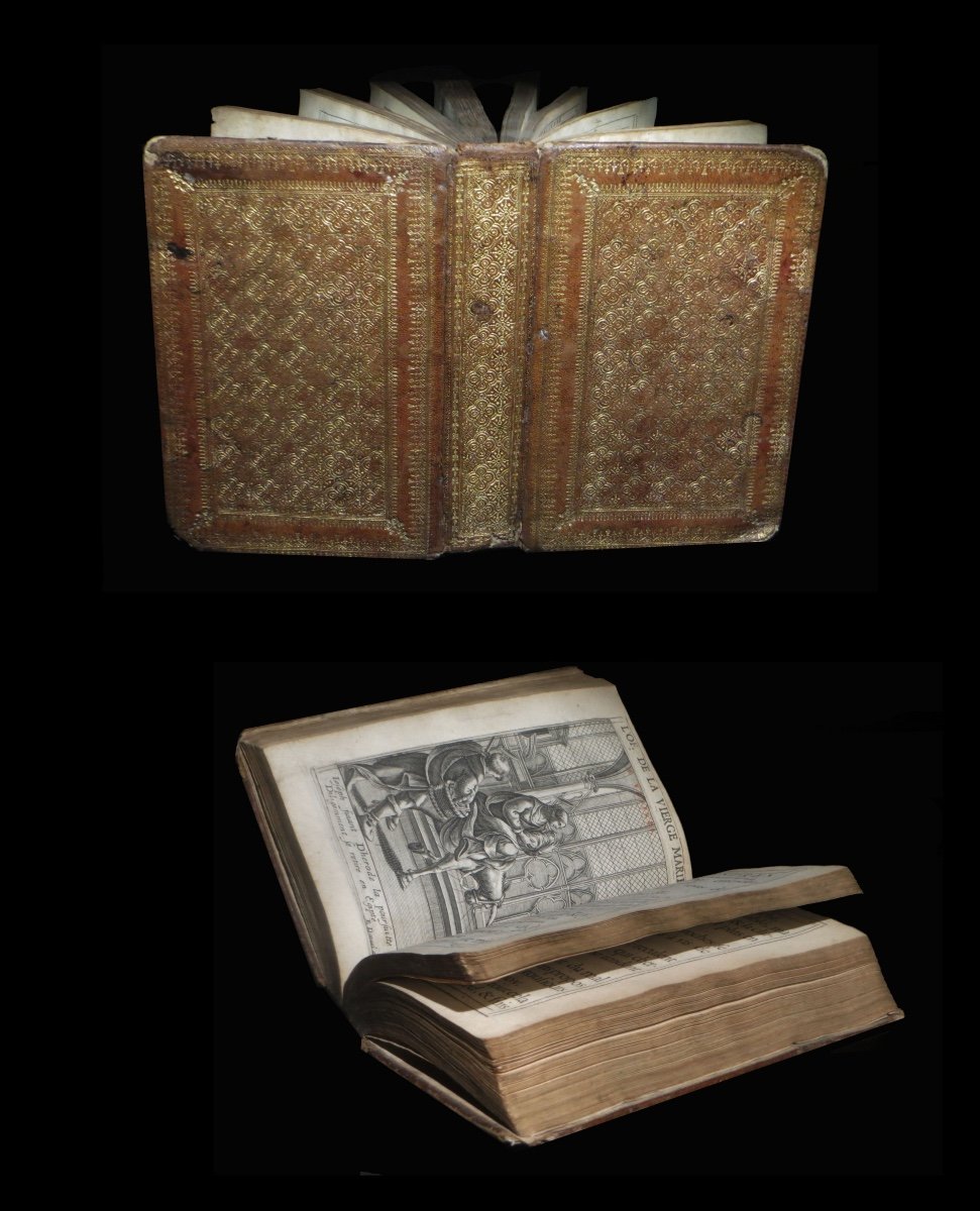 [binding Binding] Cotton (stone) - The Office Of The Virgin Mary. 1637.-photo-2