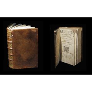 [reform Protestantism] Collection Of Edicts, Declarations & Judgments Reformed Religion. 1701.