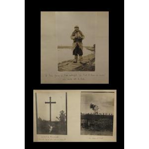 [photographie Guerre 1914 Poilus Ww1] Album de 345 Photos.