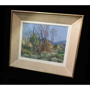 [post-impressionism] Emile Mangenot - [oil On Canvas, Signed].