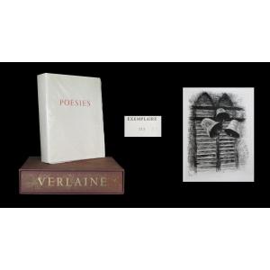 VERLAINE - Poésies ; pointes-sèches de Jean FRELAUT. 1/175.