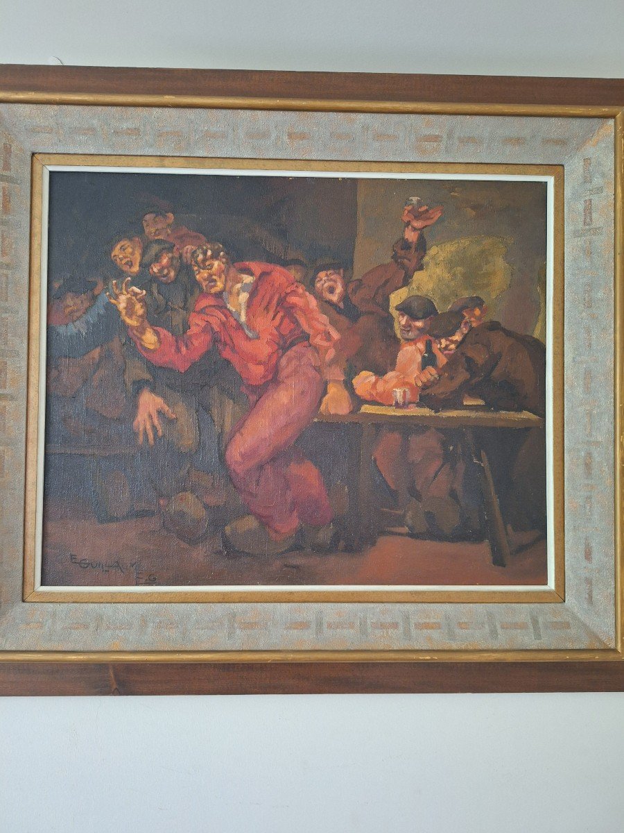 Emile Guillaume  La Taverne  - Bretagne-photo-4