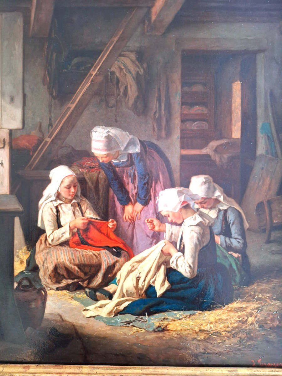 Jules Trayer " l'école De Couture"  Bretagne-photo-3