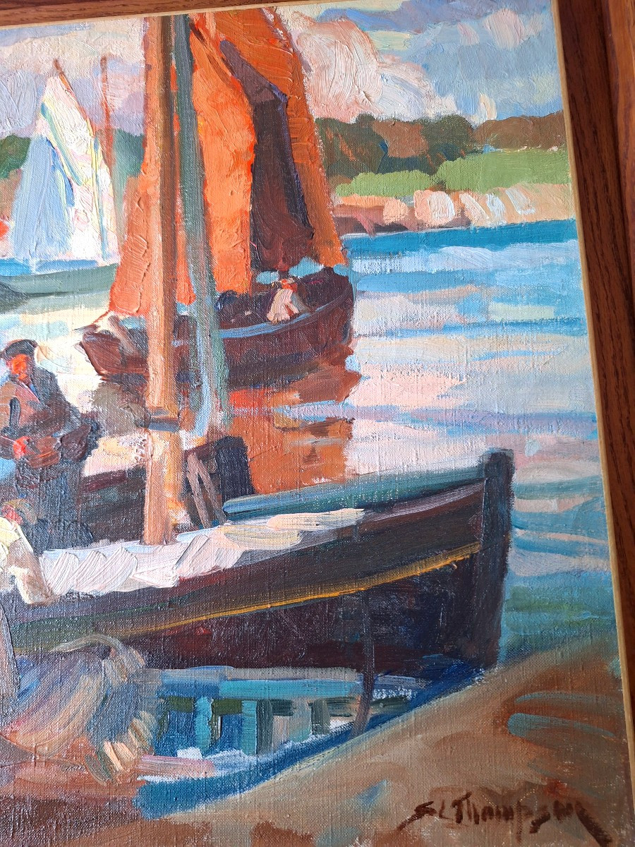 Sydney Thompson Busy Port In Brittany-photo-4
