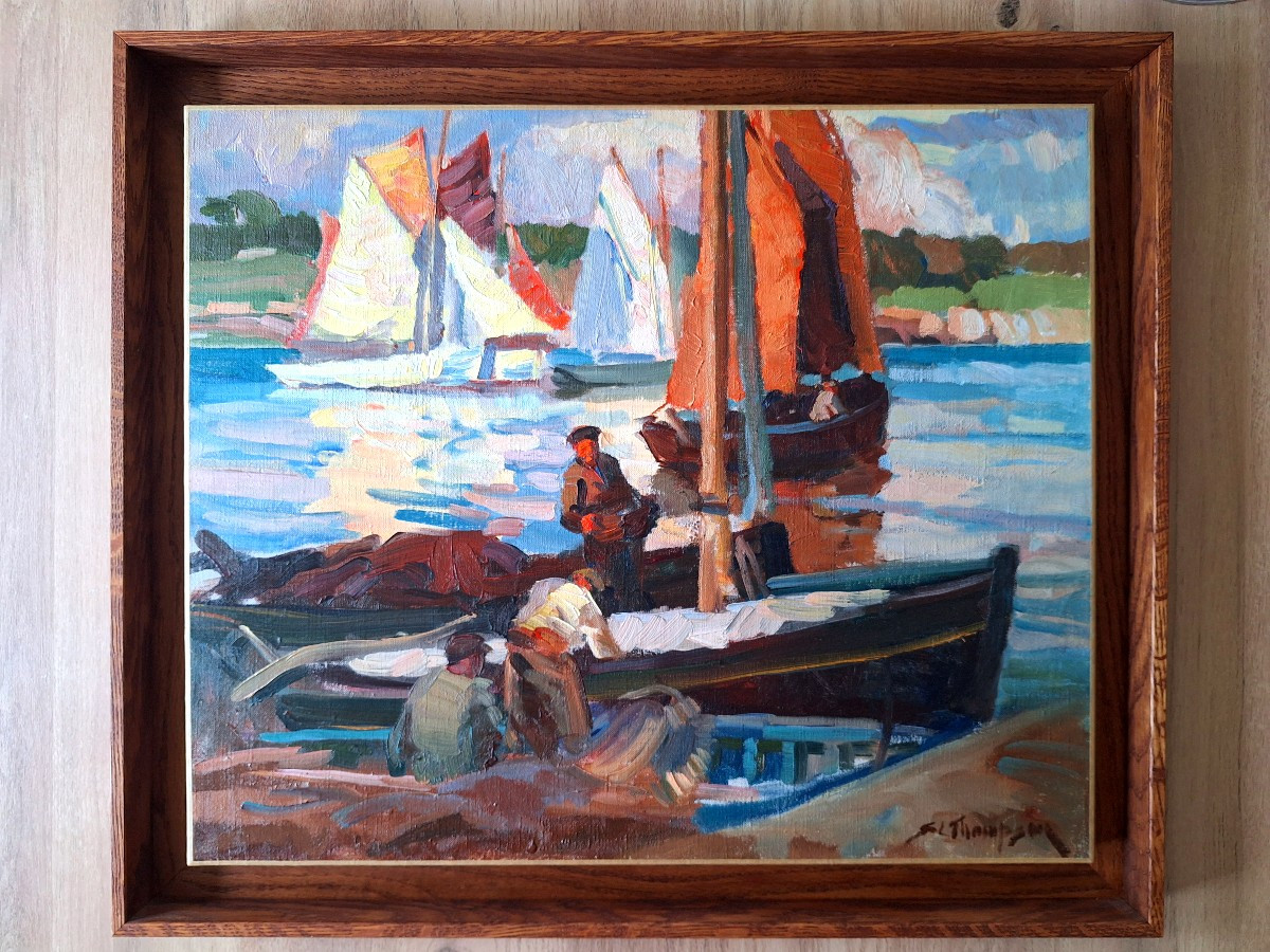 Sydney Thompson Busy Port In Brittany