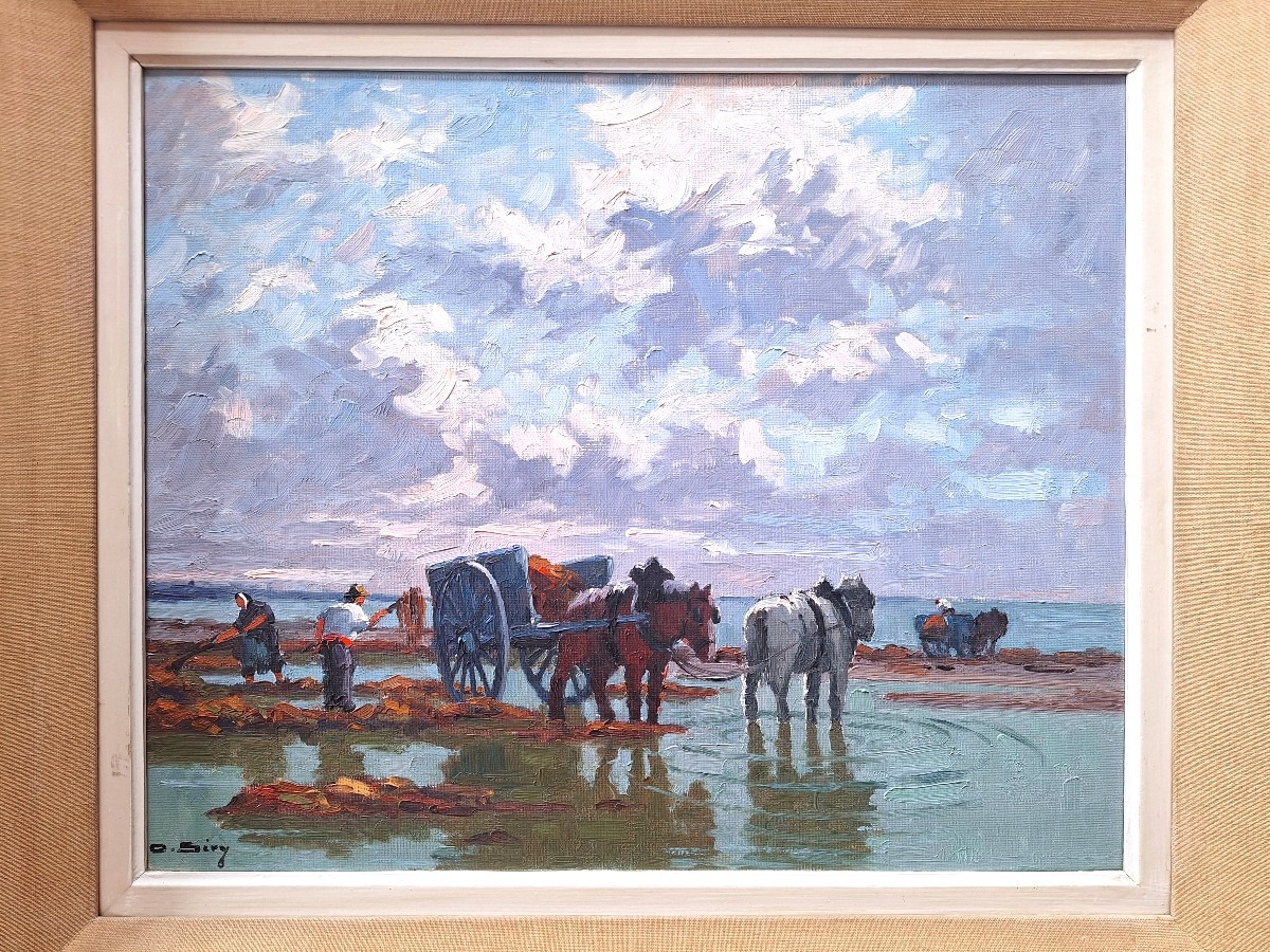 Olivier Sery " les goémoniers "  Bretagne-photo-2