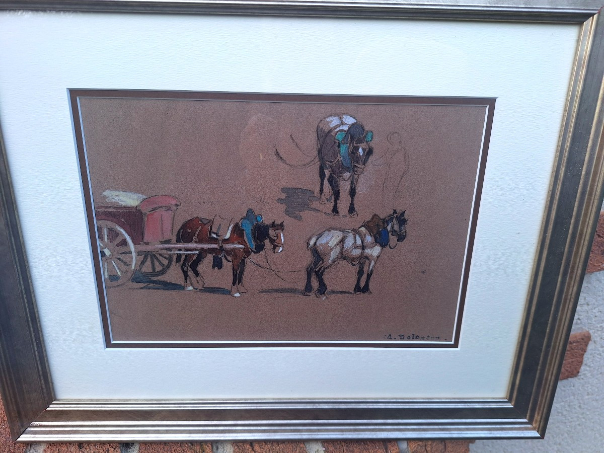 Edouard Doigneau 5 Watercolors Brittany-photo-4