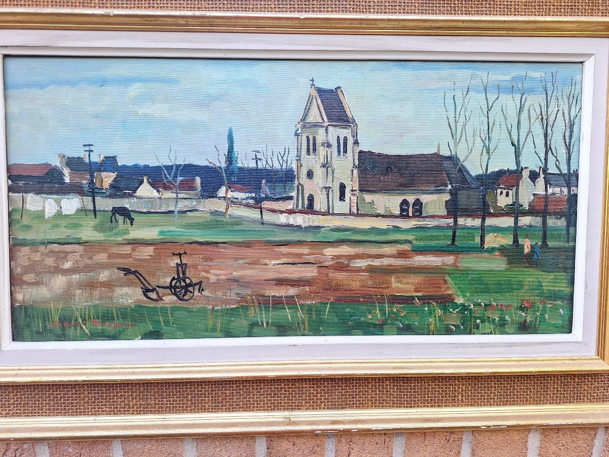 Jacques Bouyssou, “landscape,” Dated 1962-photo-2