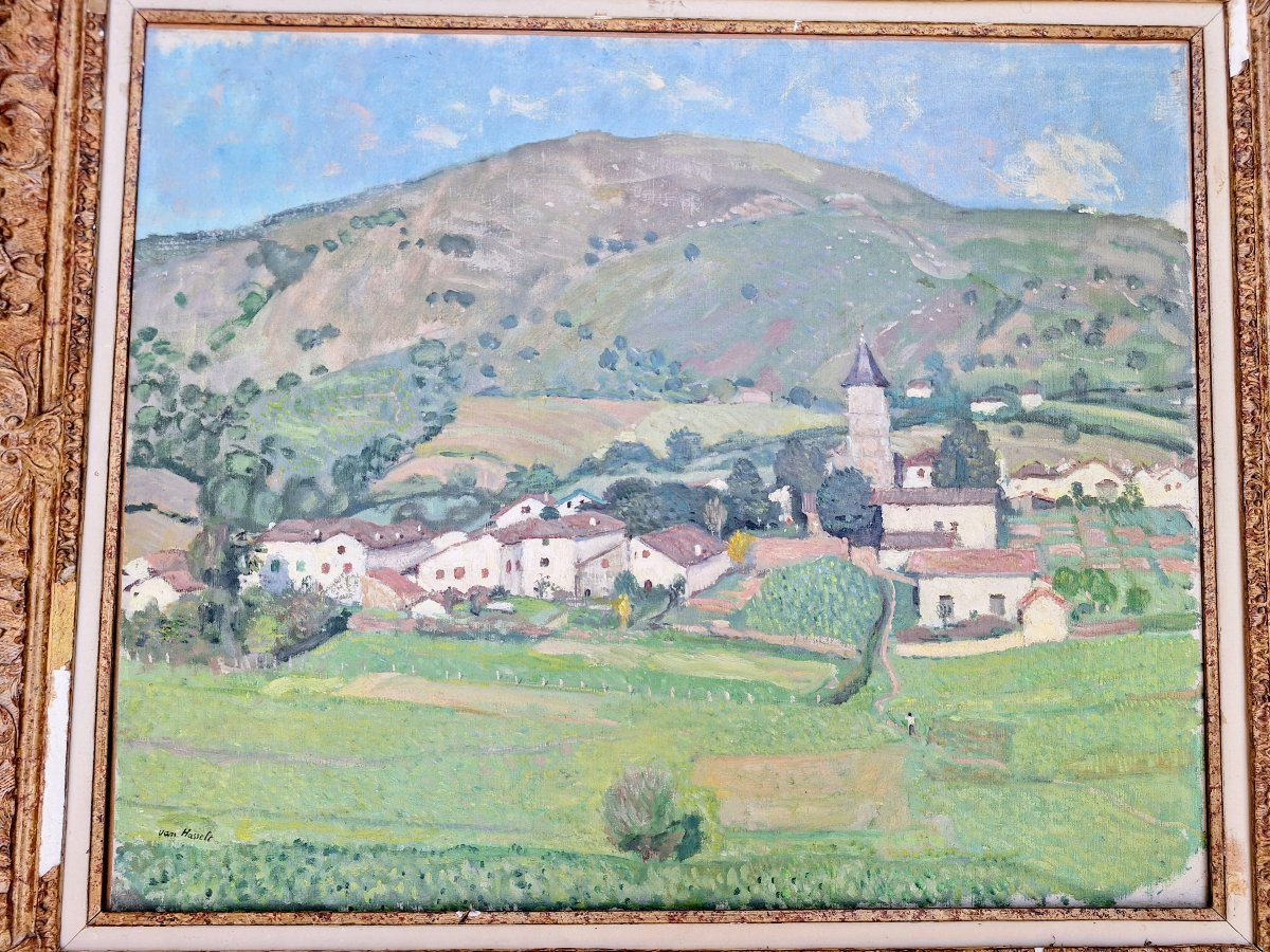  willem Van Hasselt "paysage"-photo-2