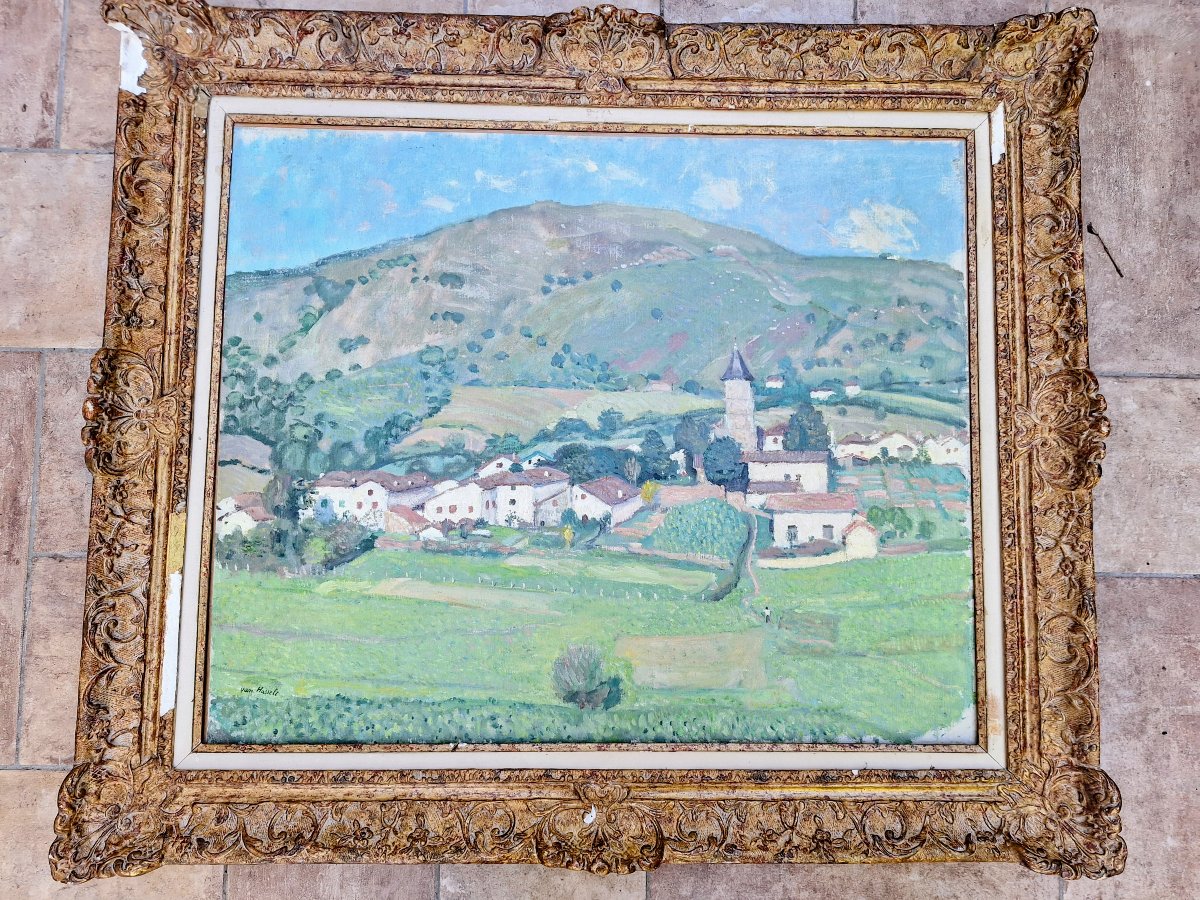  willem Van Hasselt "paysage"