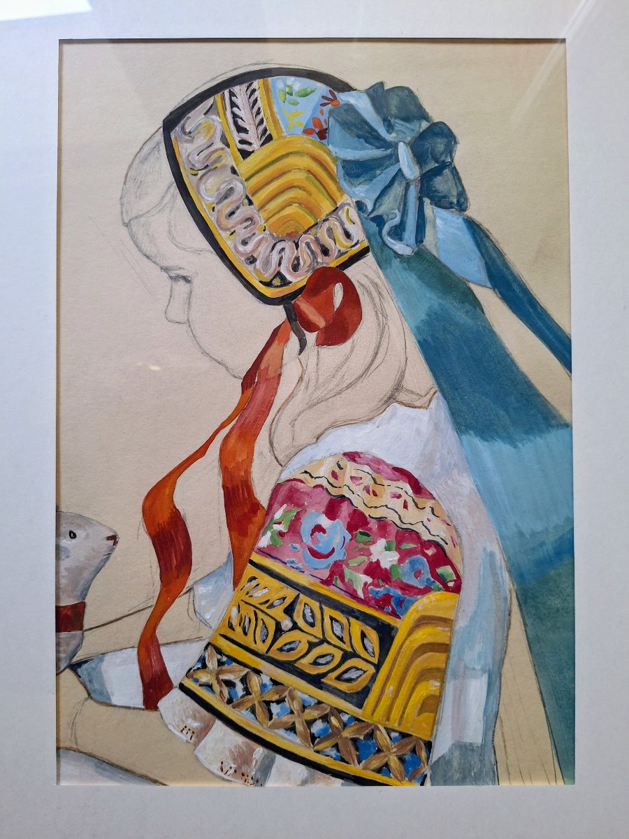 Marie Duval, According To R. Micheau Vernez, Brittany-photo-2