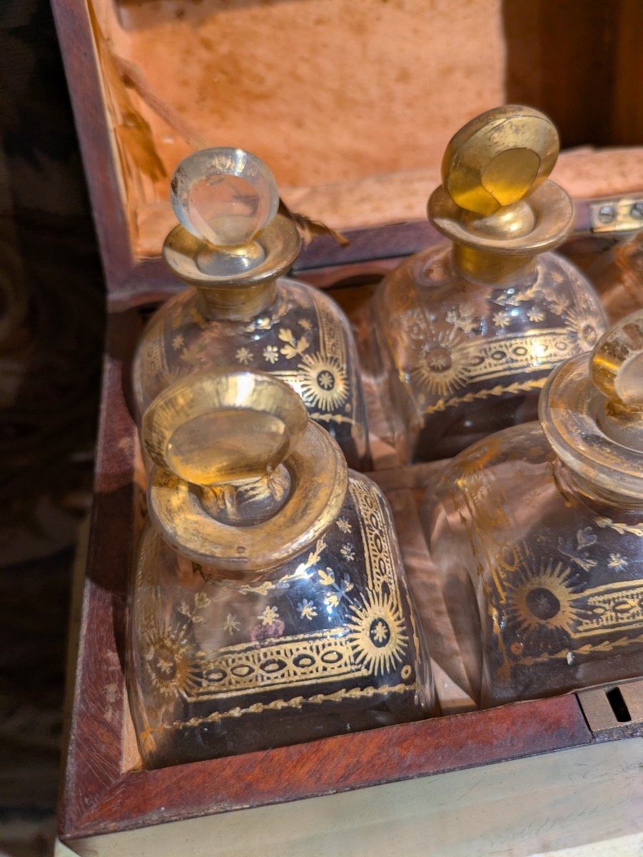 Traveling Liqueur Cellar - 18th Century-photo-2