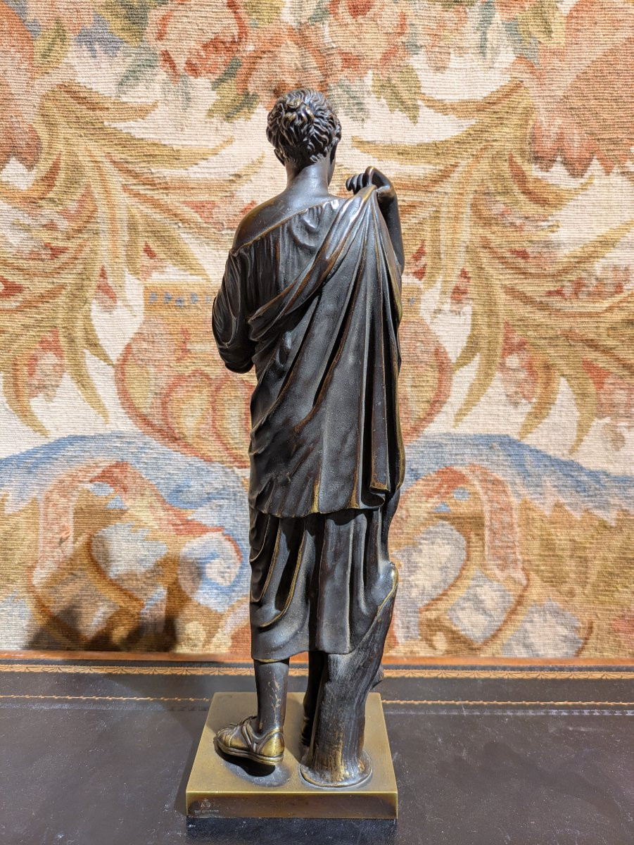 Bronze représentant Artémis – Auguste Maximilien Delafontaine – XIXe siècle-photo-3