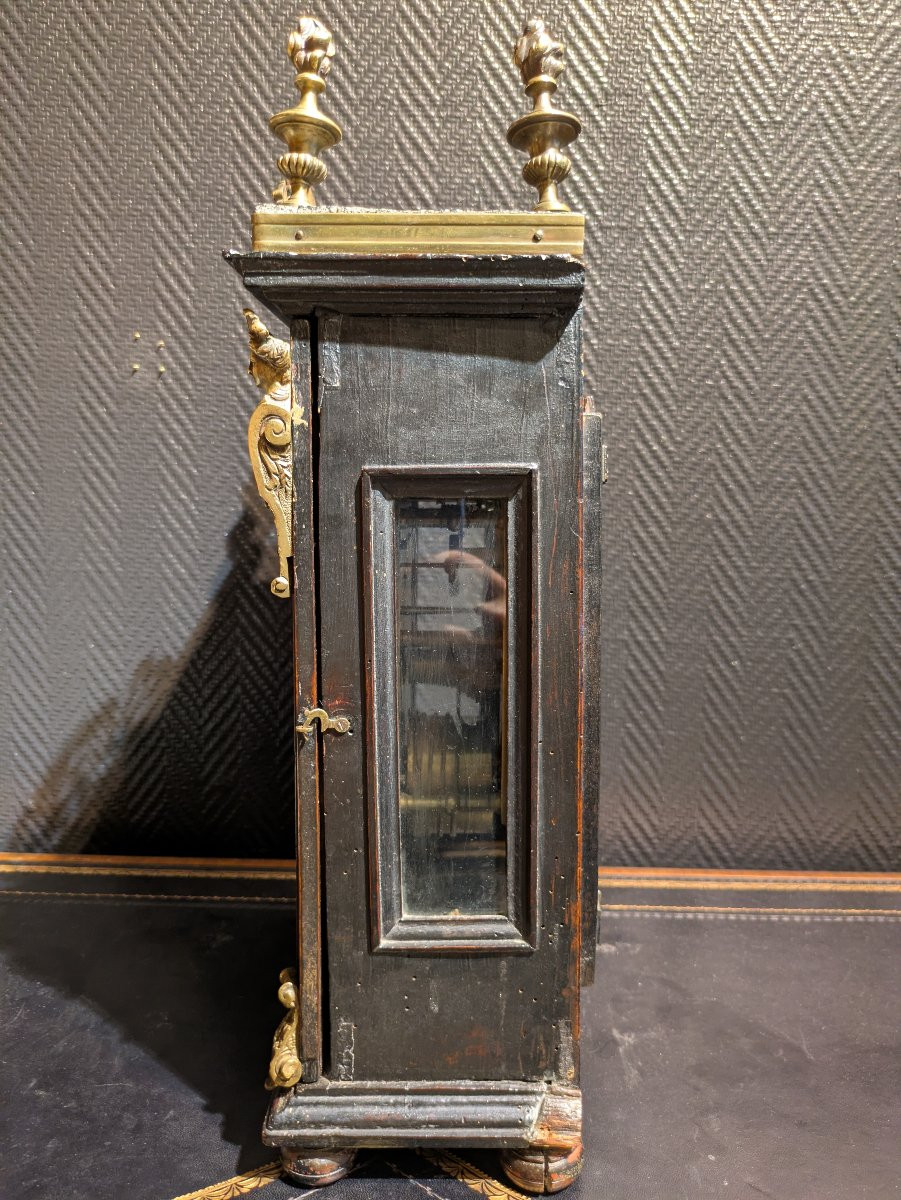 18th Century Religious Clock – Dujardin Movement In Versailles-photo-3