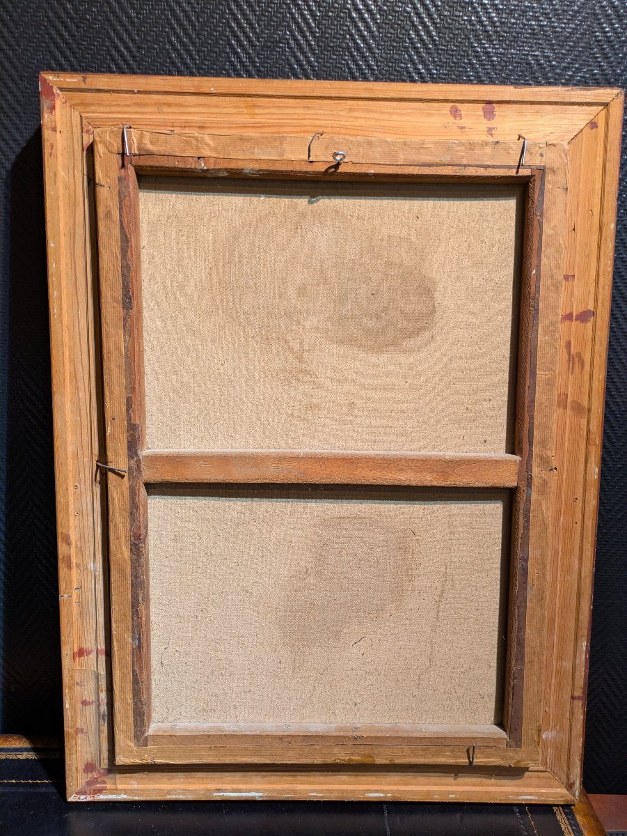 Portrait d’une jeune femme – École italienne début XIXᵉ siècle-photo-1