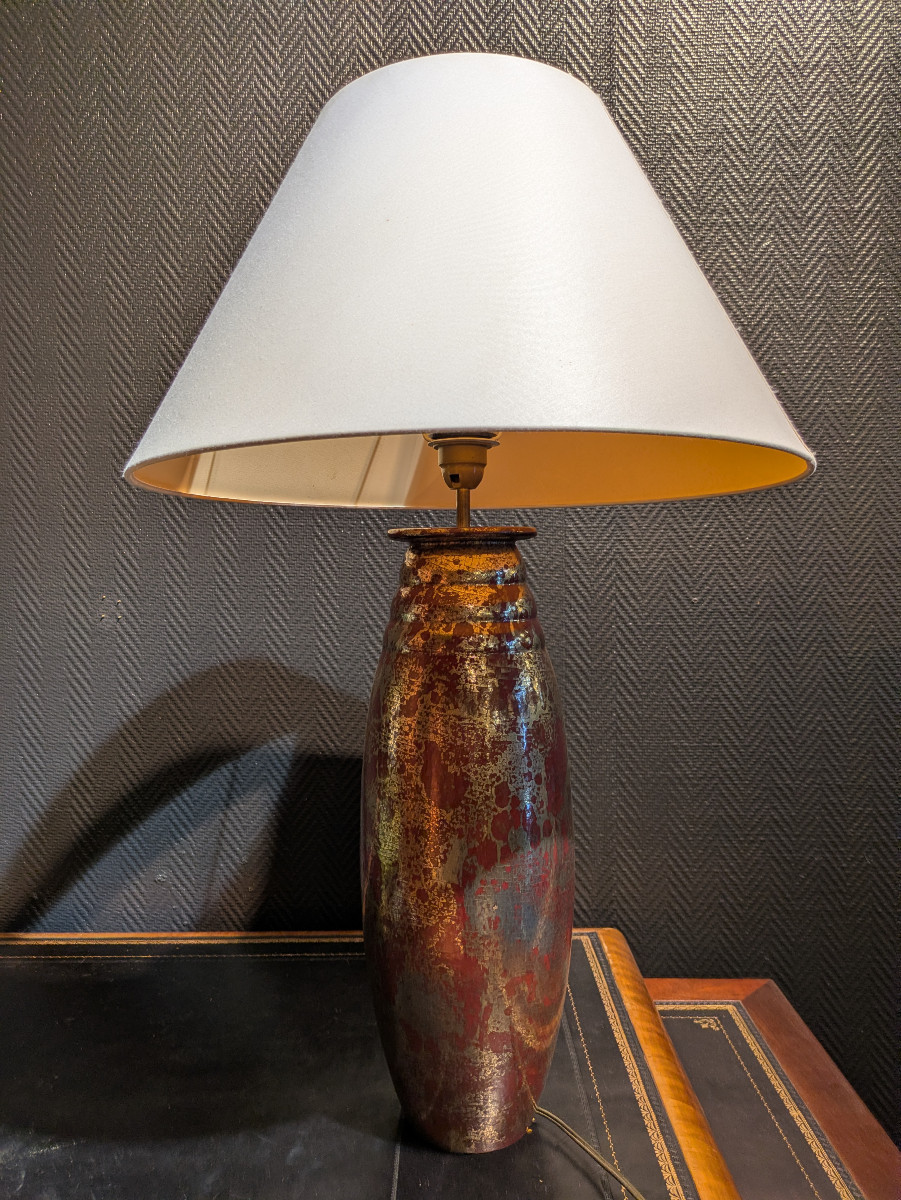 Lampe Art Déco en Céramique de Boulogne - vers 1920–1940