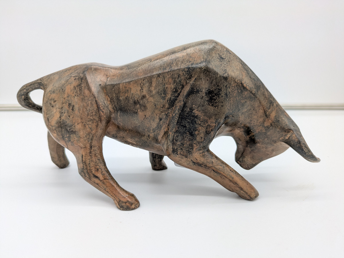 Taureau en Bronze par Pierre Chenet 