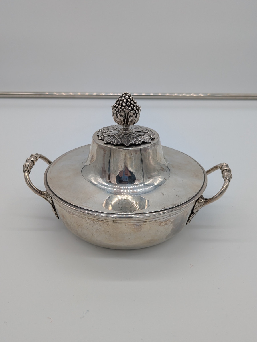 Soupière en argent - début XIXᵉ siècle