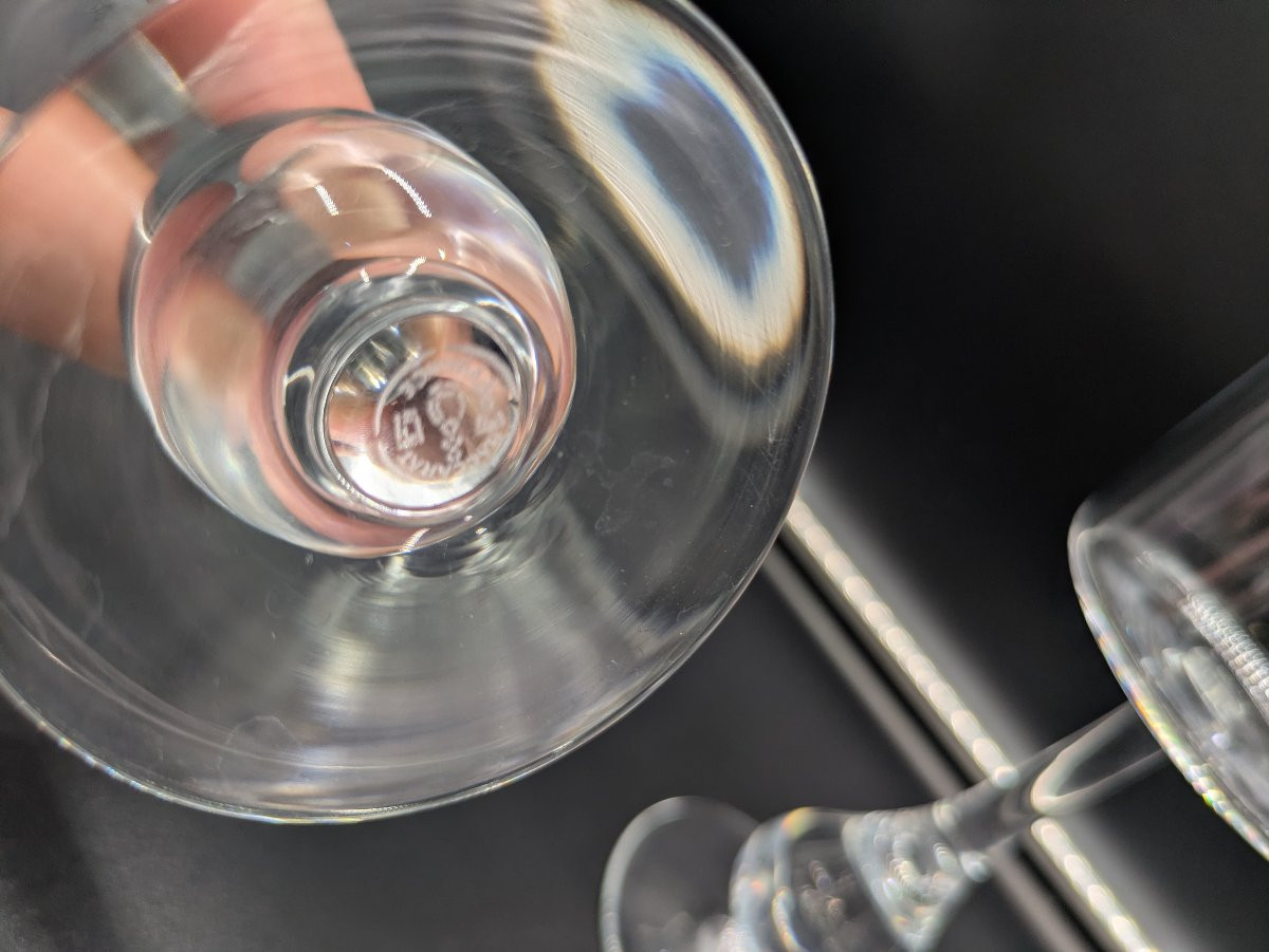 “josé” Glass Service In Baccarat Crystal – Design Boris Tabacoff, Circa 1971-photo-1