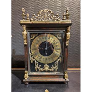 18th Century Religious Clock – Dujardin Movement In Versailles