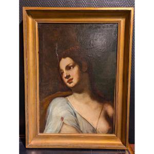 Portrait d’une jeune femme – École italienne début XIXᵉ siècle