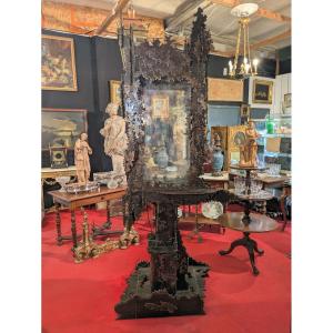 Sculptural Aquarium In Cut Steel By Jean François Buisson 