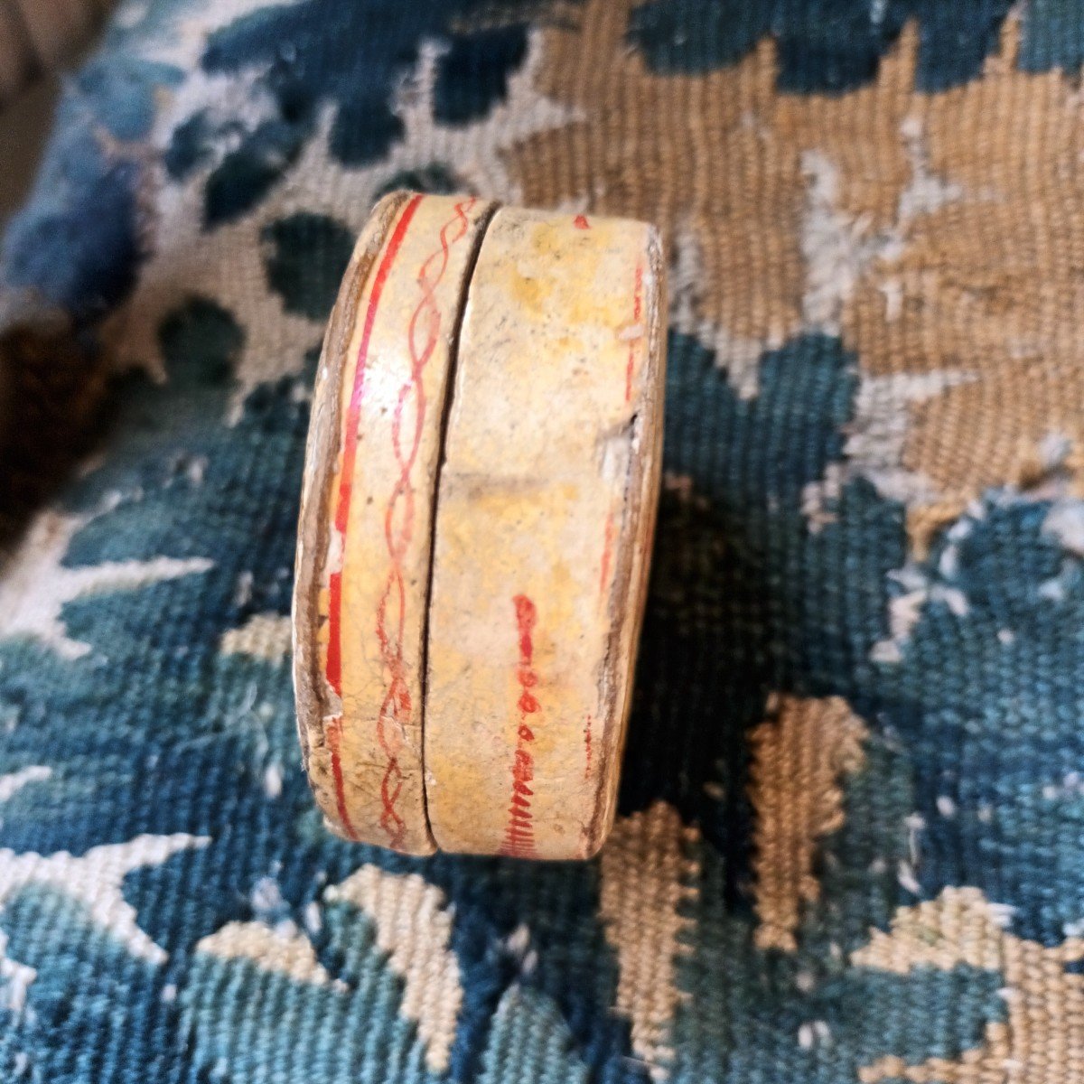 Round Box In Bergamot 18th Century-photo-2