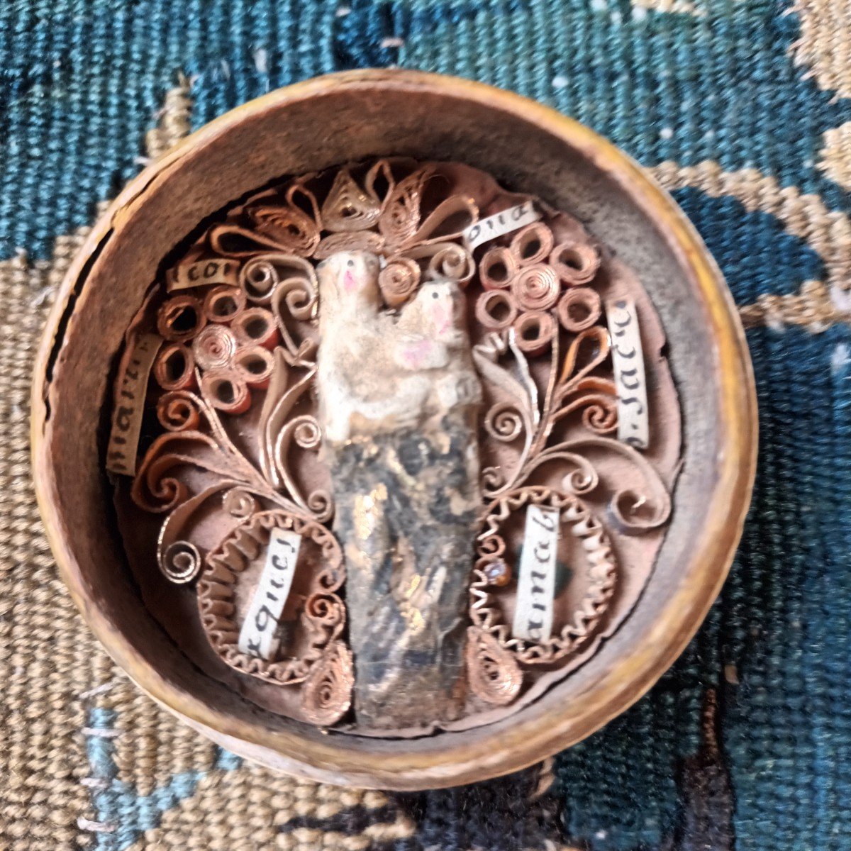 Round Box In Bergamot 18th Century-photo-5