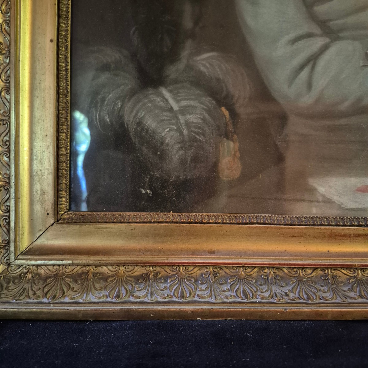 Pair Of Pastel Portraits Of Children, 18th Century -photo-7