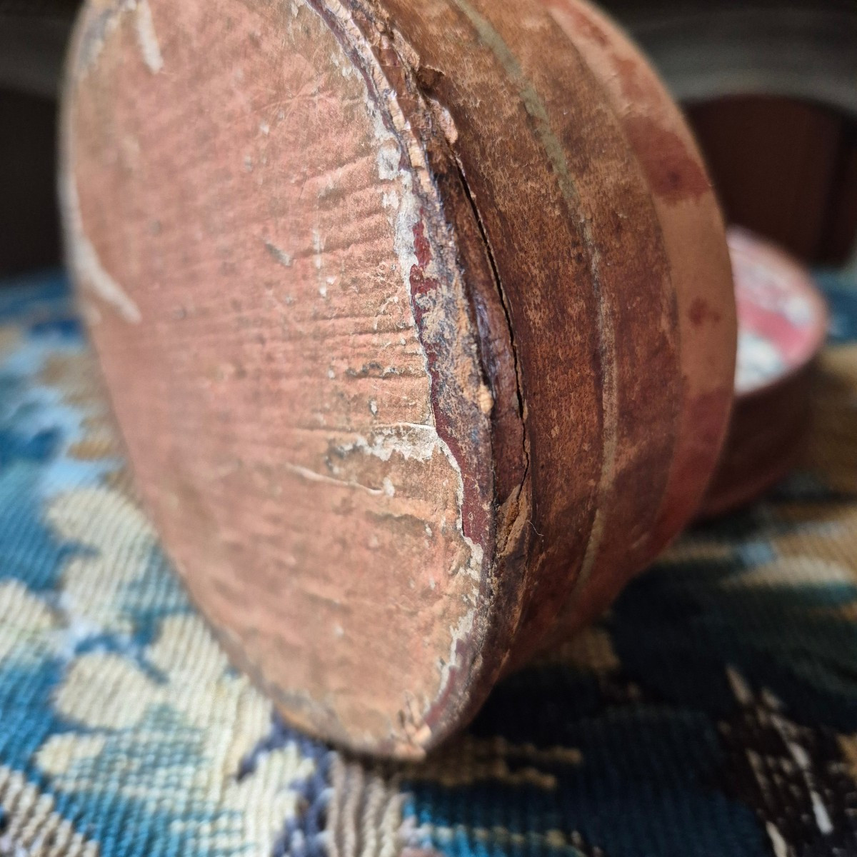 18th Century Leather Box-photo-4