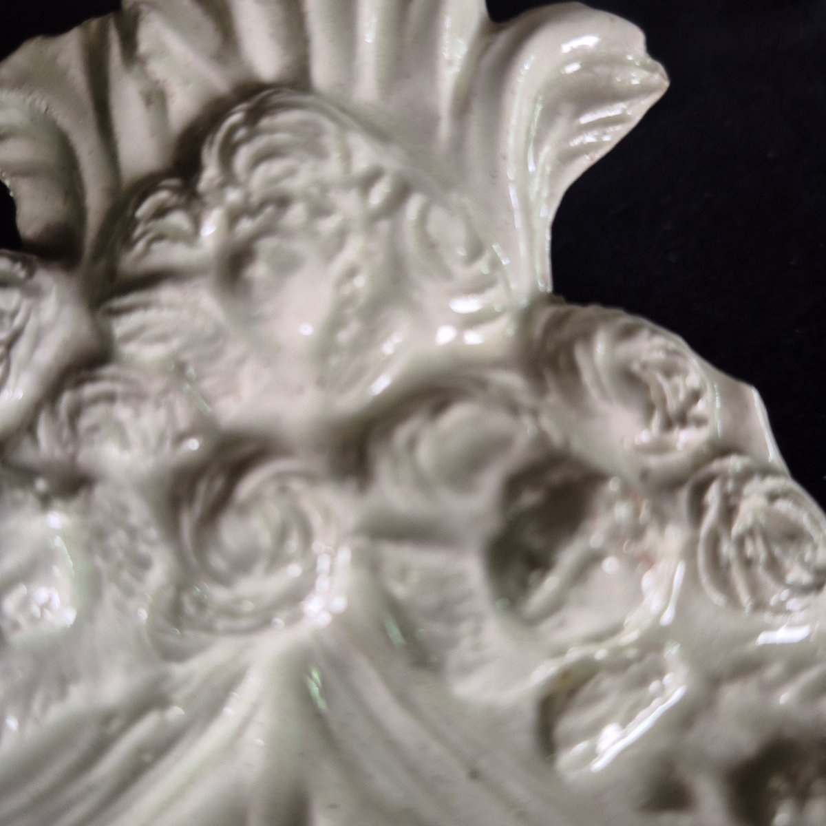 Fine Earthenware Stoup From The Early 19th Century-photo-3