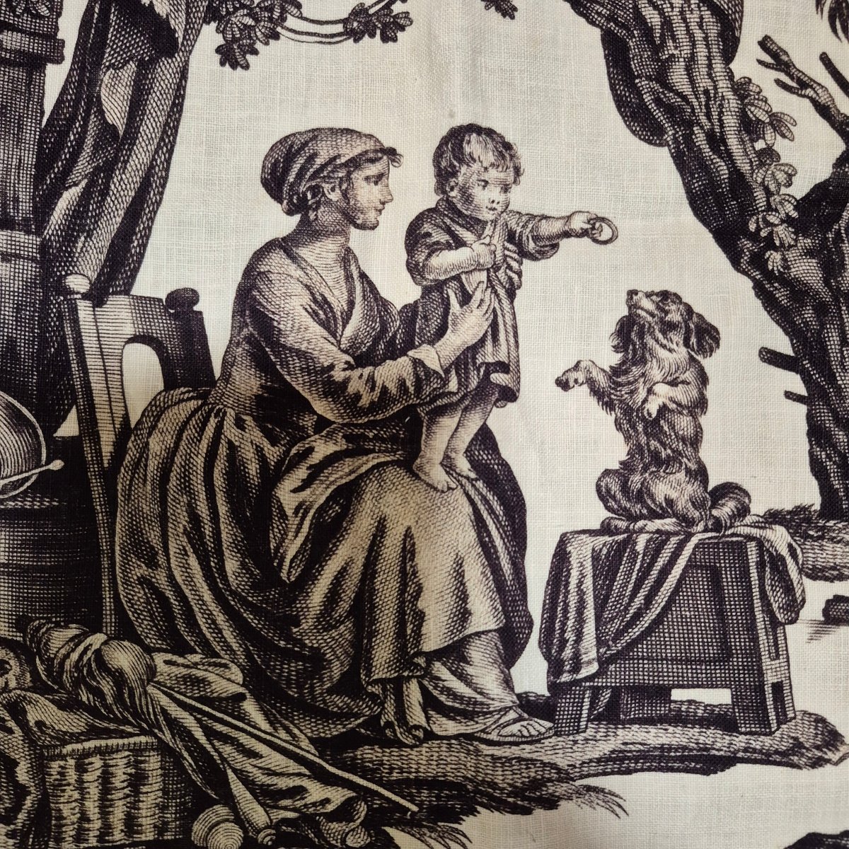 18th-century Jouy Fabric-photo-7