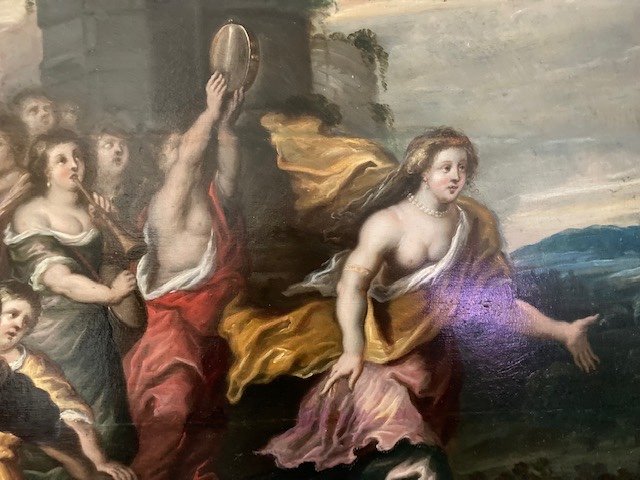 Ecole flamande du XVIIe siècle, La fille de Jephté (# Rubens, Anvers)-photo-2